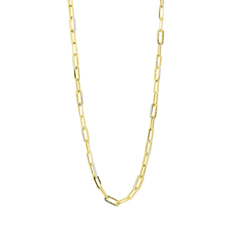 Sparkling Reflections Chain Necklace