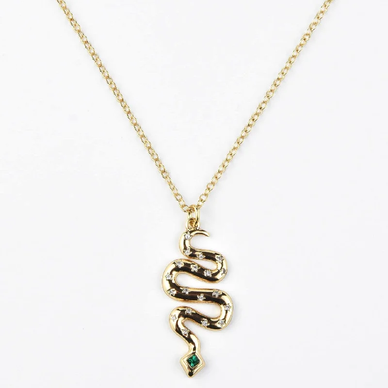 The Celestial Snake Necklace