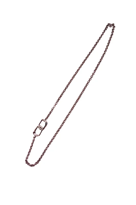 The Woods Silver Skinny Chain V789B