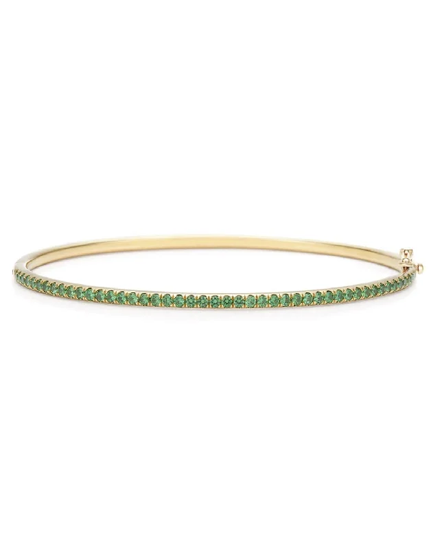 Tsavorite Stackable Bangle